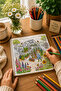 Cozy Backyard Coloring Book for Adults |   Thick Pages |   Relaxing Garden and Nature Themed |   30 Visuals |   20X20 Square - 2