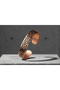 Copper Anatolian Motif Adjustable Clamp Bracelet - 6