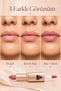 2-in-1 Cream Lipstick and Lip Gloss, 03 Powder Pink Nude Double-Sided Lip Gloss, Natural Nude Pink Glossy Finish Lipstick - 5