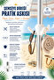 Umbrella Pole Practical Hanger |   Beach Towel, Glasses and Bag Holder - 2