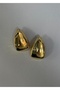 Ultra Light Gold Color Earrings 5.20 cm - 4