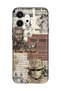 Honor 600 Compatible Western Pattern Transparent Phone Case