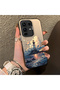 Infinix Note 50 Pro Plus Compatible Silicone Edge Hard Back Case Couple Phone Case Tower Patterned - 3
