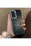 Samsung Galaxy S22 Compatible Silicone Edge Hard Back Case Couple Phone Case with Airplane Pattern - 3