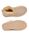 Beige Fur Women's Boots U-19 Z - 5