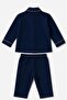 Baby Boy Navy Blue Shirt Pajama Set Usb3198-C-V1 - 3