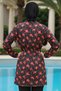 2-Piece Set (with Bonnet Gift) Hijab Swimsuit with Front Zipper and Elastic Waist D18 - 3