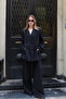 Side-Slit Jacket and Pants Suit