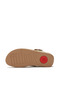 Lulu Buckle Suede Toe Post Sandals For Womens - 3
