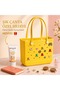 Women's Beach Bag – Perforated Eva Material – Water Resistant – Sunscreen Gift