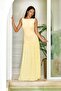 Pleated Skirt Detailed Maxi Dress