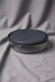 Line Detailed 2600 Cc Glass Salad Bowl with Silicone Lid – Storage and Presentation Container 2.54 L