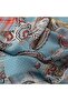 Patchwork Patterned Tensoft Shawl 03920-Menthol - 7