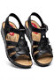 Avx 453 Flexible, Lightweight, Comfortable Women's Daily Velcro Sandals Slippers - 7