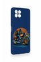 Omix X600 Compatible Moto Rider Patterned Silicone Case - 3