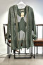 Star embossed hooded mesh imported jacket - 2