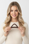 Curved Triangle Brown Hairpin for Women Daily Use Hair Accessory - 4