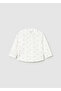 Baby Boy Linen Striped Stand Collar Shirt 1116 - 2