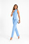 Skyline Elegance Zippered Vest & Pants Set - 7