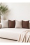 طقم غطاء سرير من البوليستر مكون من 4 قطع من ماركة MOCHA CALM (KR)