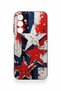 Samsung A25 Compatible Star Flag Patterned Silicone Case - 2