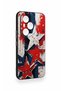 Honor 400 Pro Compatible Star Flag Patterned Silicone Case - 3