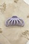 Lilac Color Large Size Octopus Claw Hair Clip Stylish and Convenient Hair Accessory for Women - 5