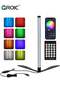 Corner Floor Lamp, Smart APP Control LED Lamp with Music Sync, Modern Standing RGB Color Changing Ambient Lighting for Living Room Bedroom Gaming