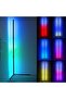 Remote Control LED Light Corner Lamp ABS 20 Watt ABS Multicolour 132cm