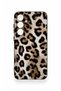 Samsung S24Fe Compatible Leopard Skin Patterned Silicone Case - 2