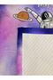 Astronaut Patterned Baby and Kids Printed Single Pique Set 160X220 cm - 3