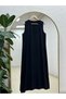 Bemenya Double Dress with Tie Detail-As4095 Black - 3