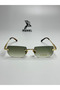 Frameless Safi Mineral Glass Sunglasses Feather Lightness Uv400 Protection Unisex Design by Monal - 4