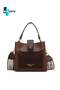 Women's Trendy and Fashionable Shoulder Bags, Ladies Versatile Tote Bag Handbag Clutch Bag Carrying Bag, Retro Large-capacity Bucket Bags Crossbody Bag Sling Bag Side Bag