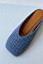 Genuine Leather Women's Knitted Slippers |   Mole - 5