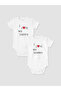 Shining Store's Sparkling Choices Printed Baby Boy Snap Bodysuits 2-Pack