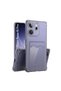 Oppo Reno 15 Pro Compatible Card Holder Case with Corner Protection Wallet Silicone Cover Transparent