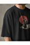 Astronaut Regular Unisex Black T-Shirt - 2