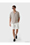 Lcw Vision Beige Relax Fit Resort Collar Men's Shirt - 3