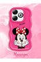 Infinix Smart 8 Compatible Case Camera Protector Red Silicone Couple Phone Case Cute Pattern - 2