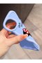 Redmi Note 14 4g Compatible Case Camera Protector Blue Silicone Couple Phone Case Cute Pattern - 3