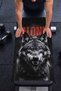 Yalnız Kurt Premium 45X90 Sports Towel |   Sweat Absorbing Cotton Digital Printed Towel - 3