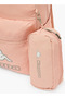 Logo Print 3-Piece School Backpack Set for Kids 8-13 Years with Pencil Pouch and Lunch Bag - 6