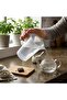1000ml PP Plastic Measuring Jug – BPA-Free White Graduated Beaker Cup Pitcher withHandle - 6