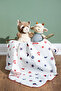 Muslin Baby Blanket 80X90 cm - Various Pattern and Color Options - 2