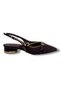 Desire 7013-26 Suede Double Buckle Low Heel Women's Shoes - 2