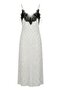 My Fashion Women's Polka Dot Chiffon Long Dress - 6