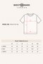 Women's Navy Blue Viscose / Polyester Blended Regular Fit Crew Neck Short Balloon Sleeve T-Shirt Hollis - 7