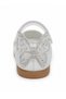 Girl's Patent Leather Butterfly Detailed Design Ballerinas - 5