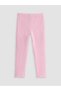 Lcw kids elastic waist girl's leggings - 4